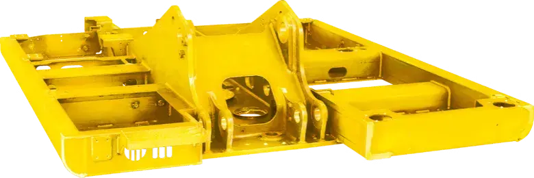 Excavator Upper Frame Slewing Platform