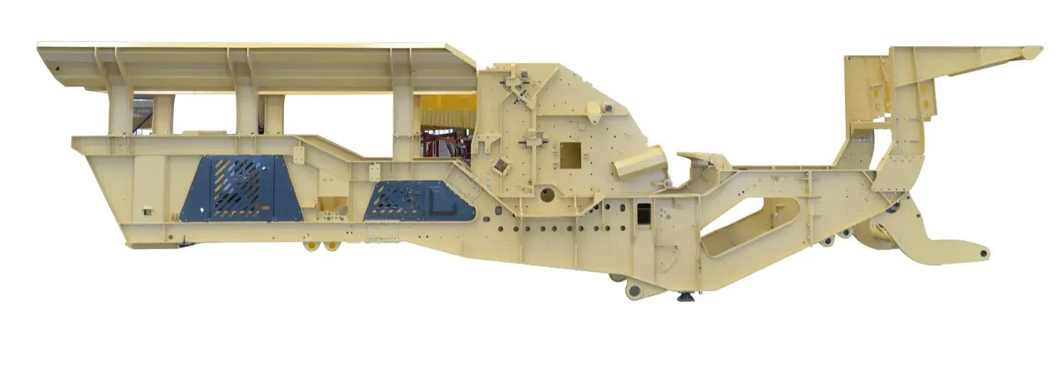 Mobile Crushing Vehicle Frame