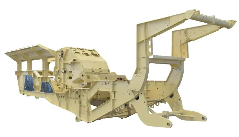 Mobile Crushing Vehicle Frame